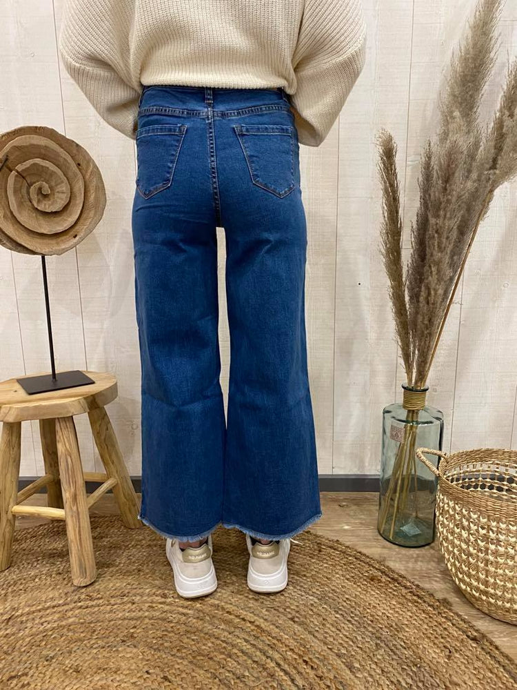 JEANS WIDE BLUE