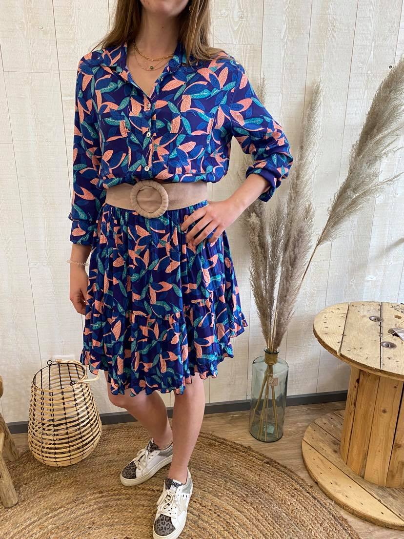 ROBE GUATEMALA BLEU