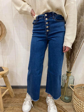 JEANS WIDE BLUE